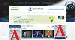 Desktop Screenshot of h24finance.com